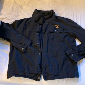 Yellowstone, long sleeve cropped shirt, jacket. Women’s large.